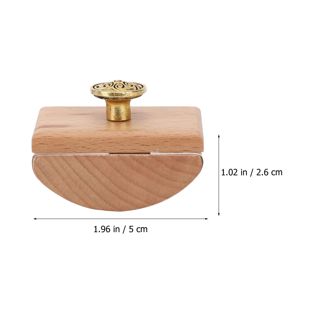 木製のインク吸収紙2枚セット。速乾性があり、持ち運びにも便利 - Ink Blotter Paper のレビューと価格