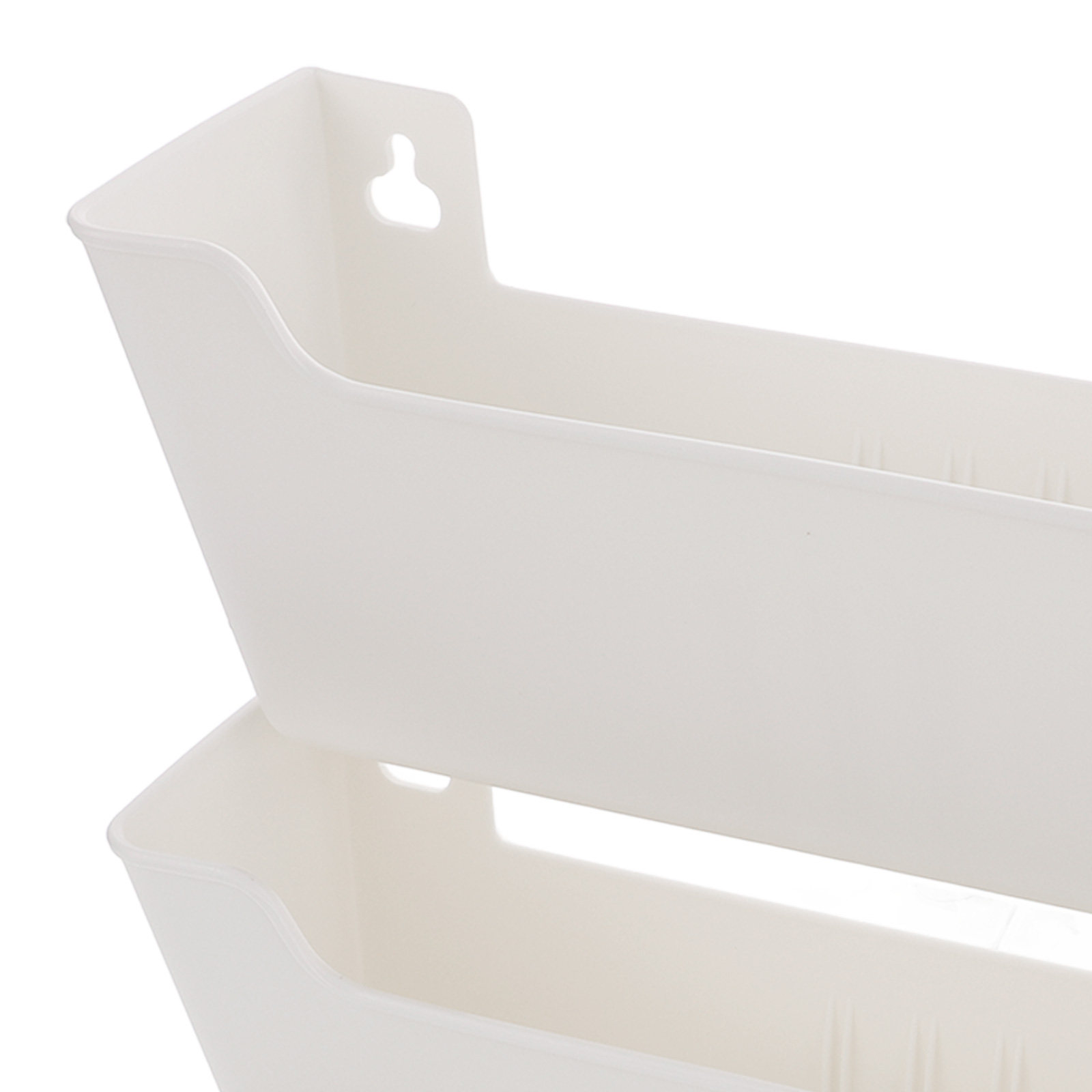 1個入り 透明壁掛けファイル整理ラック プラスチック製 ハン - Magazine Holder Rack のレビューと価格