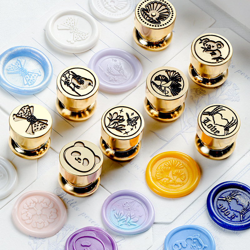 1.5 × 1.5 センチメートルミニワックスシールスタンプ - Wax Seal Stamp Set のレビューと価格